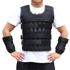 Adjustable Tactical Weight Plate Carrier - Protective Gear for Training and Sports