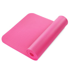 Extra Thick 183x61x10mm Nonslip TPE Yoga Mat for Pilates, Exercise, and Fitness