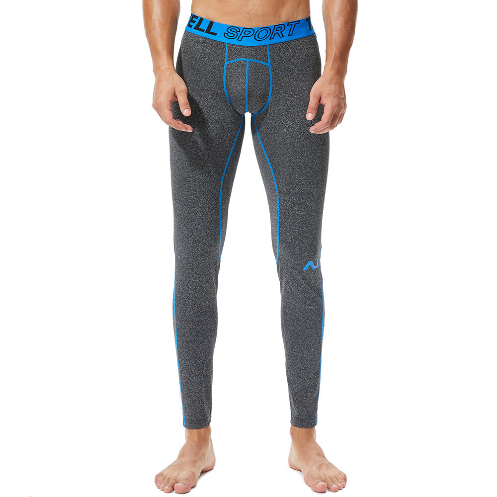 Men's Elastic Sport Gym Compression Tight Pants Underwear