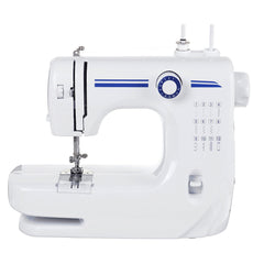 110-220V Portable Electric Double Thread Sewing Machine with 12 Stitches for Household Use