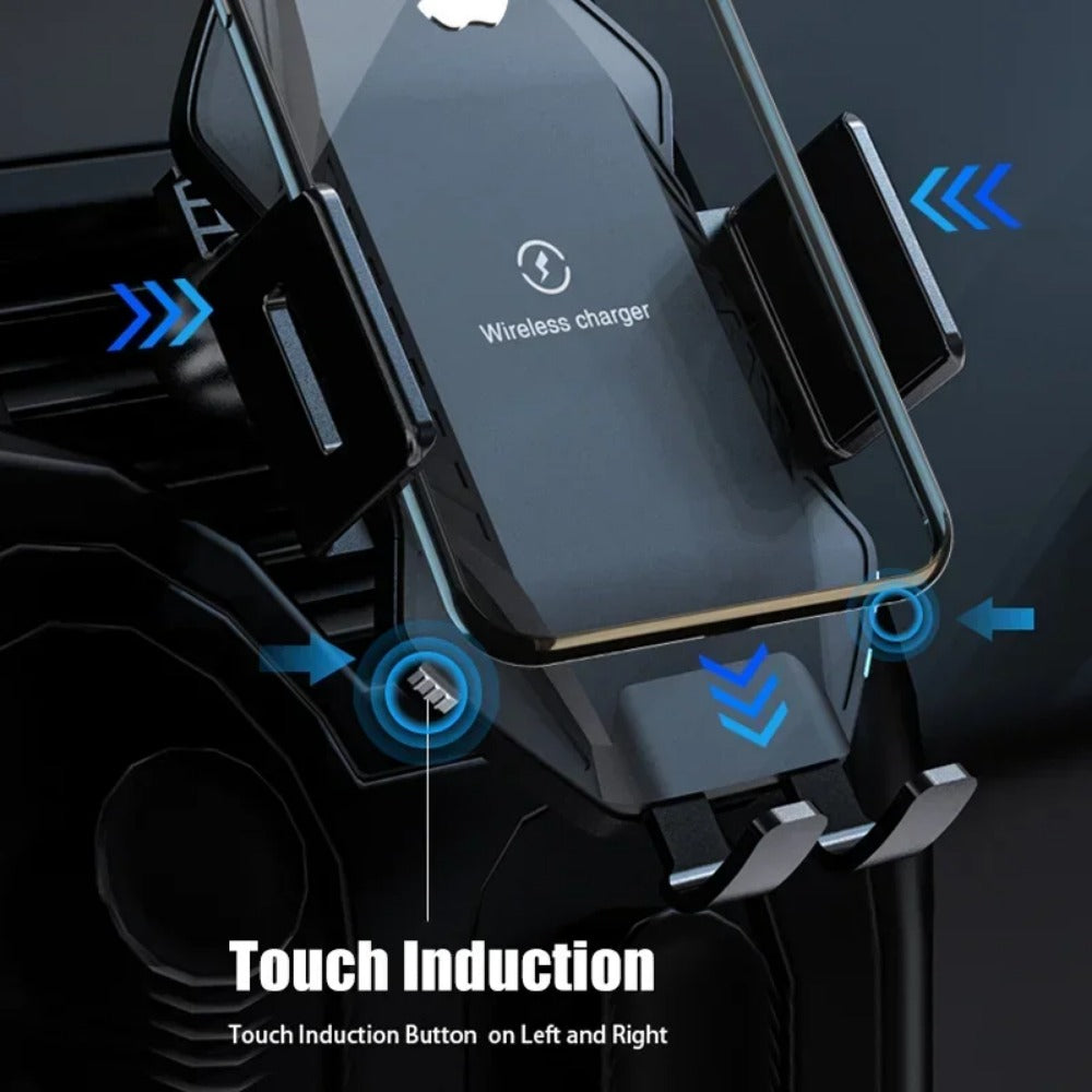 15W Wireless Car Charger Stand for Ulefone Power Armor 18/18T Ultra - Fast Charging and Secure Mount