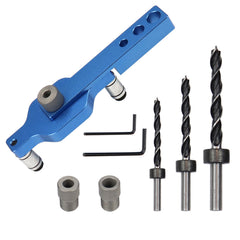 Self Centering Doweling Jig Drilling Locator Woodworking Positioner Tools Joinery Drill Guide Hole Puncher