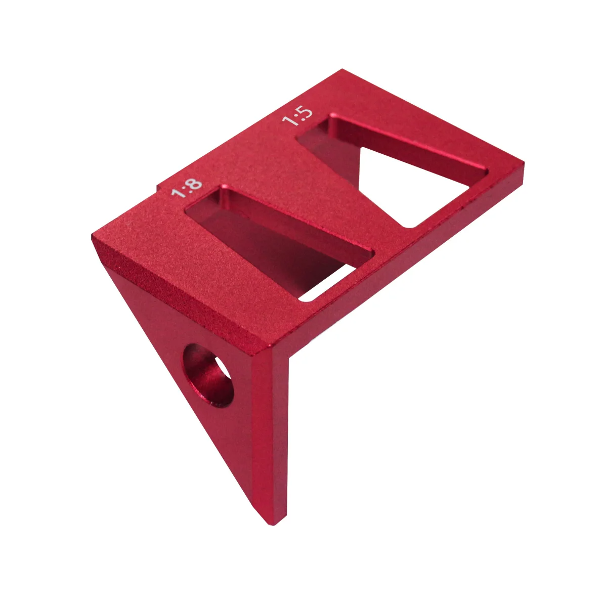 Multifunctional 45/90 Degree Woodworking Square & Center Scriber - Aluminum Alloy