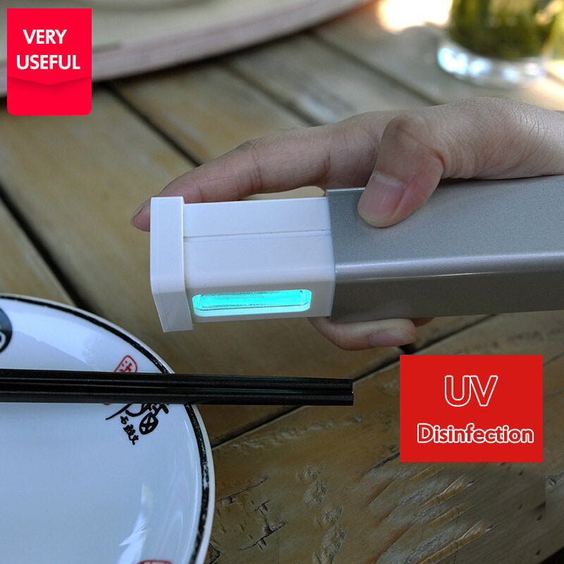 Ultra-Portable Handheld UV Disinfection Lamp - Ultraviolet Sterilizer for Germ-Free Surfaces