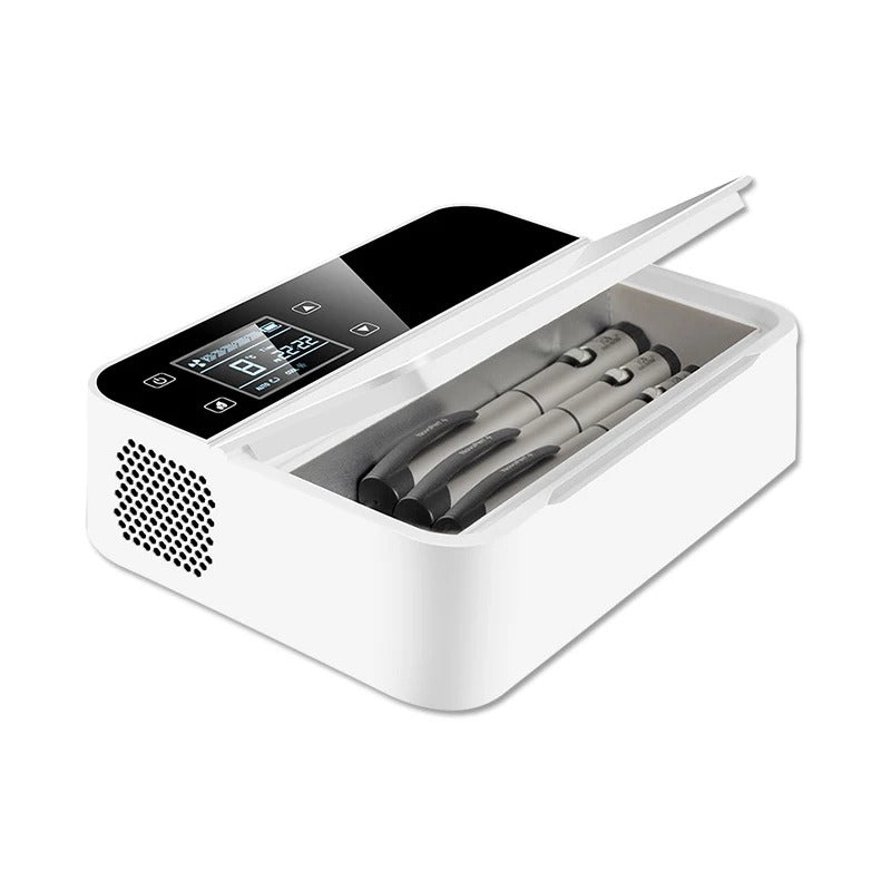 Portable Insulin Mini Fridge | Car USB Medicine Cooler | Private Pill Dispenser for Family Travel