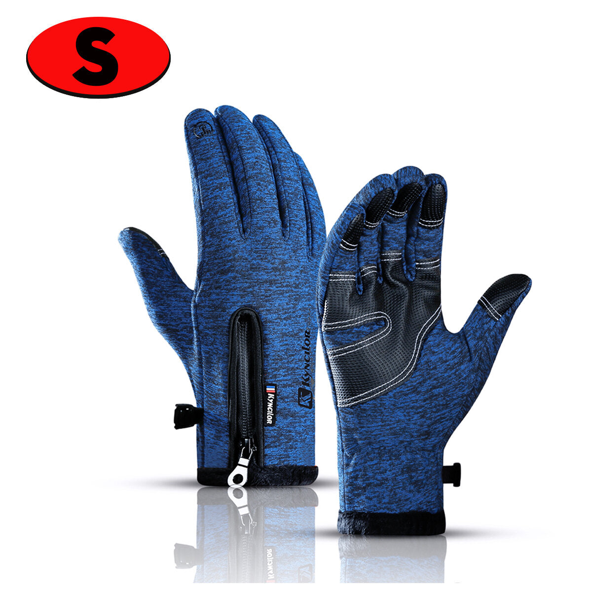 Winter Warm Windproof Waterproof Touch Screen Gloves for Skiing, Riding, Biking, and Motorcycling