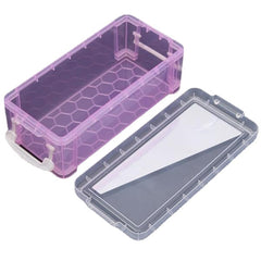 Plastic Cosmetic Nail Art Pill Storage Organizer Case Box