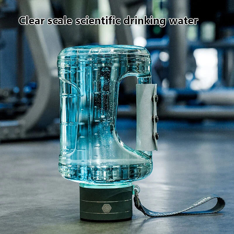 Tragbare 1,5-Liter-Wasserflasche mit Wasserstoff und SPE-PEM-Technologie für H2-reiches Wasser