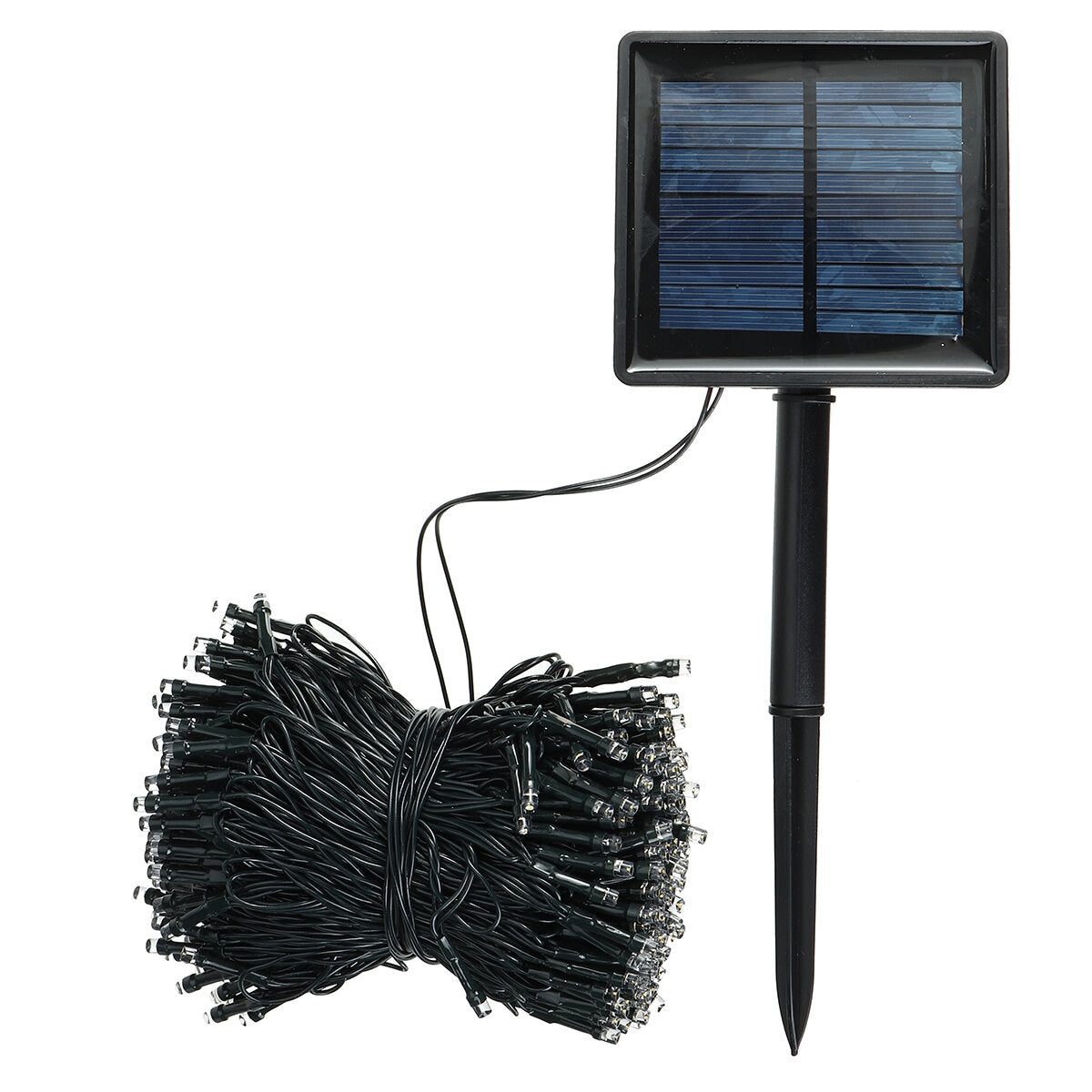 100/200/300 LED Solar Lichterkette - Kupferdraht, wasserdicht für den Garten im Freien