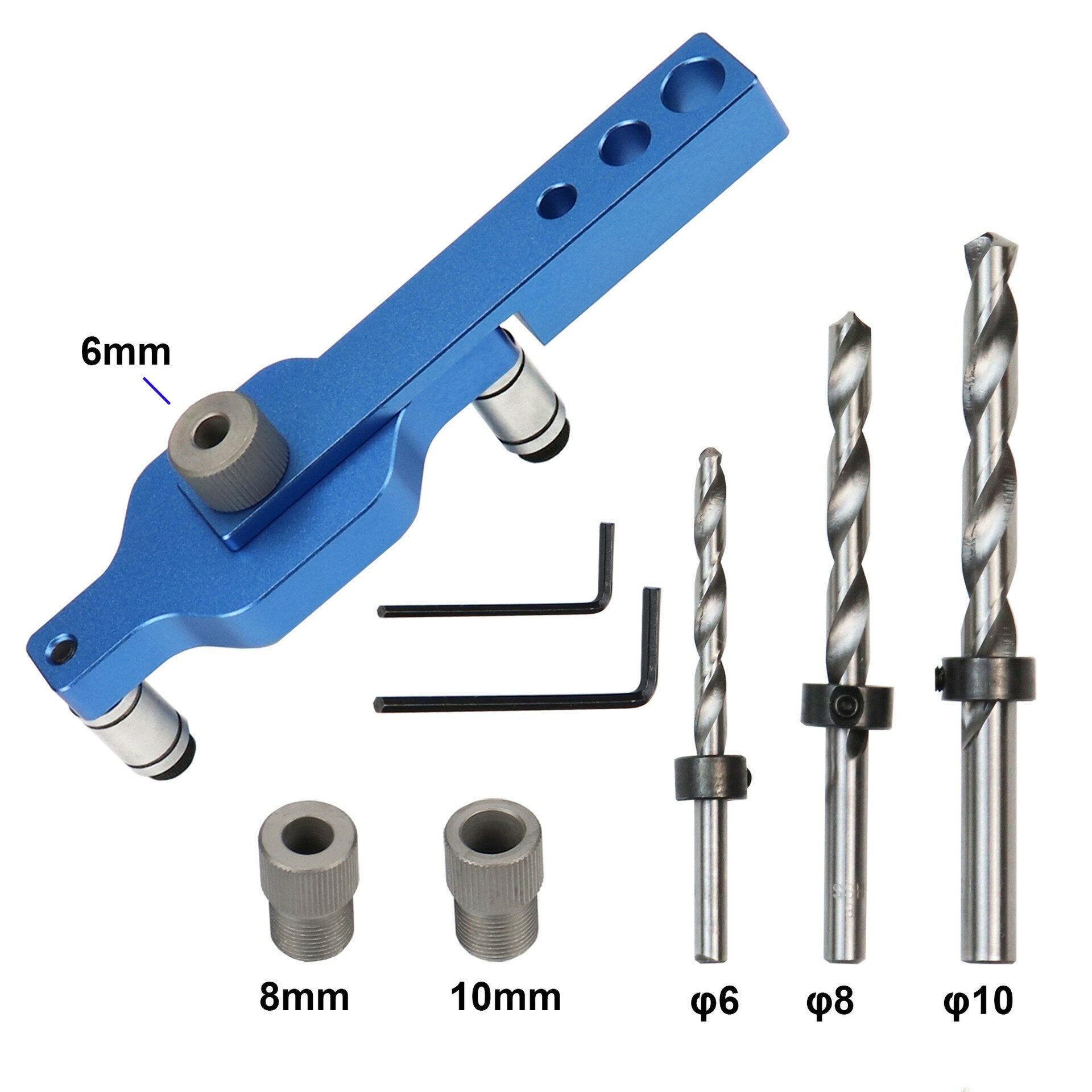 Self Centering Doweling Jig Drilling Locator Woodworking Positioner Tools Joinery Drill Guide Hole Puncher