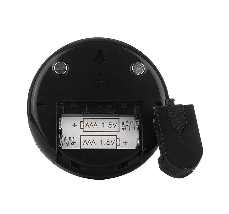 Digital Kitchen Timer with Temperature & Humidity, Cute Touch Screen, Soft Light