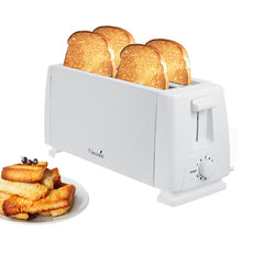 1150W 220V 4-Slice Automatic Quick Heating Bread Toaster for Breakfast