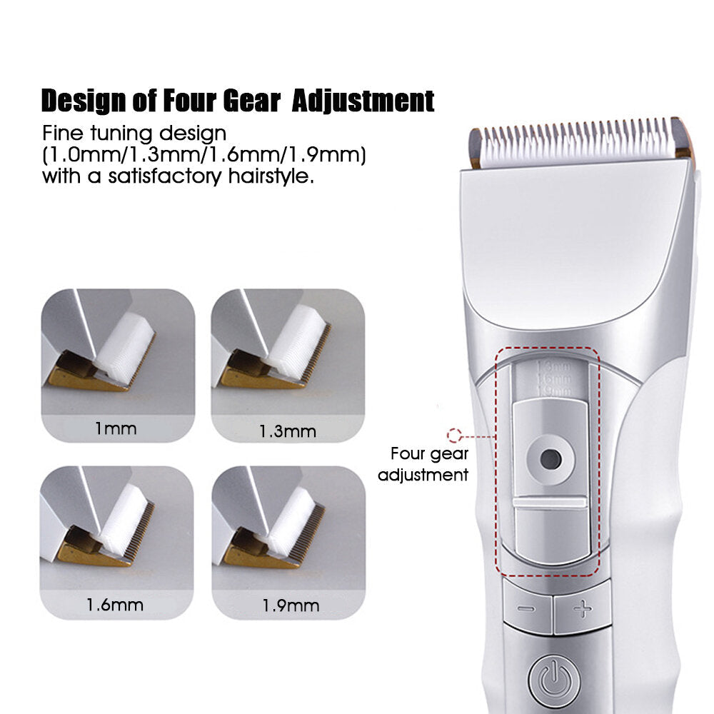 Electric Hair Clipper & Trimmer for Barbers - Shaving Machine, Beard Trimmer, Electric Razor