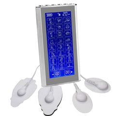 Rechargeable EMS TENS Pulse Massager: Multi-function Meridian Acupoint Patch for Household Physiotherapy