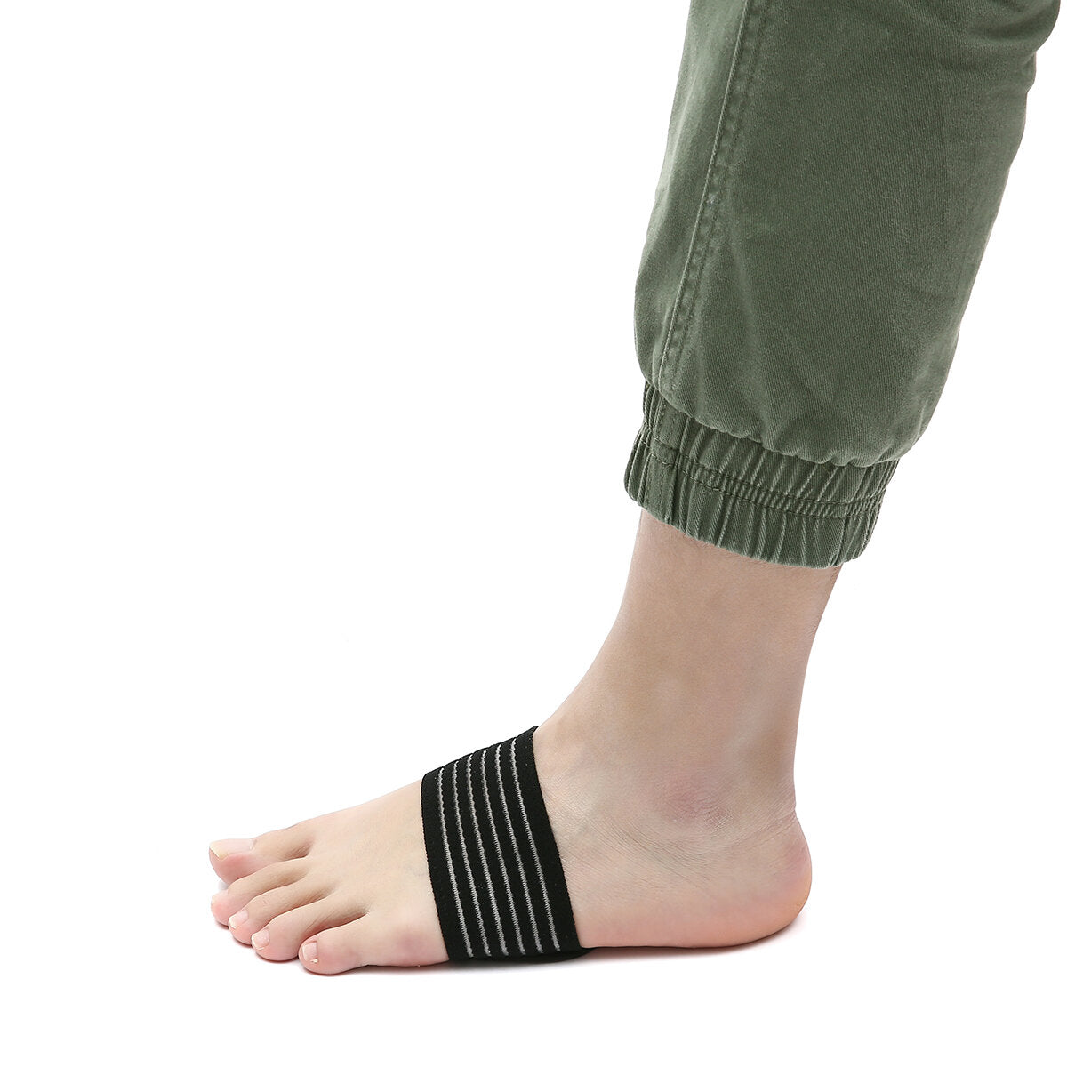 2 Pairs Compression Fasciitis Sleeves - Cushioned Support for Plantar Fasciitis Foot Relief