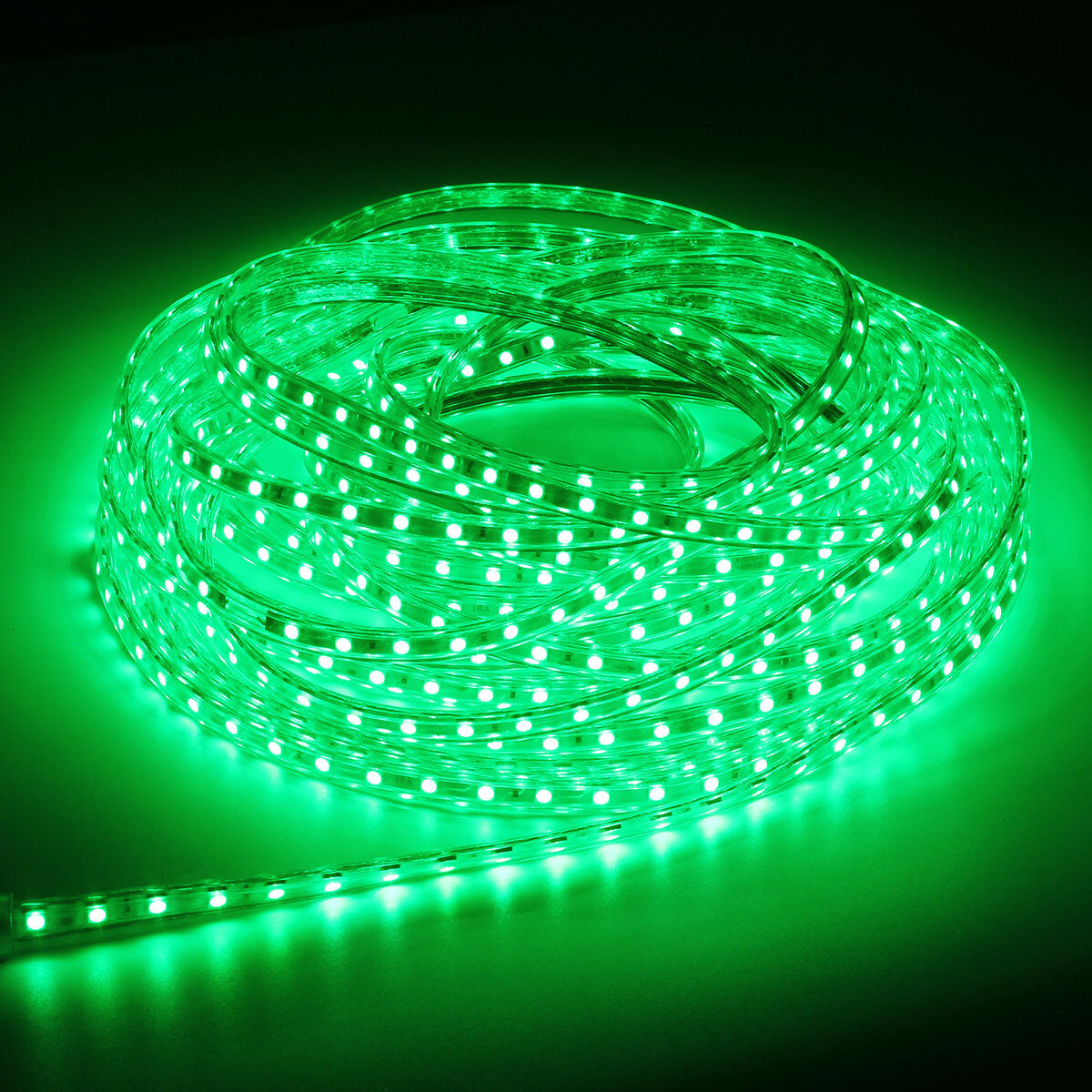 220V 14M 5050 LED SMD wasserdicht Outdoor flexible Band Seil Streifen Licht für Weihnachten