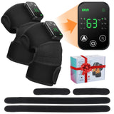 Electric Shoulder Massager Belt with Vibration & Heating, Muscle Relaxer and Warmer Pads