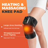 Electric Shoulder Massager with Heat and Vibration, Knee Elbow Brace for Discomfort Relief