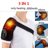 Electric Shoulder Massager with Heat, Vibration, Steam for Arthritis and Muscle Relaxation