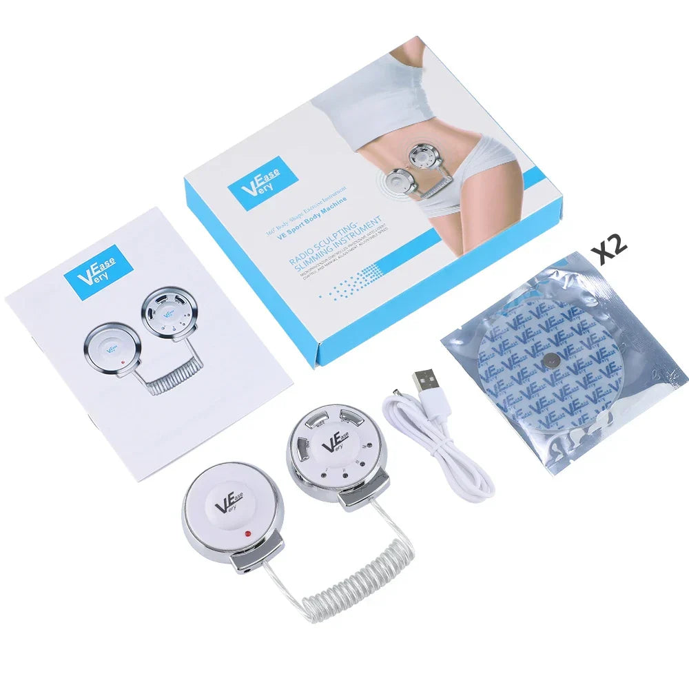 EMS Liposuction Machine Fat Burner for Belly, Arm, Leg - Body Shaping, Slimming, Anti-Cellulite Massager for Weight Loss