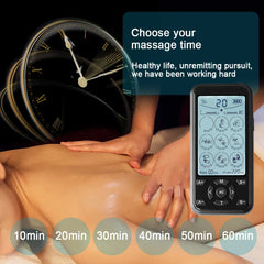 EMS Muscle Stimulator TENS Massager, 36 Modes, Acupuncture Body Massage, Pulse Therapy Slimming Machine