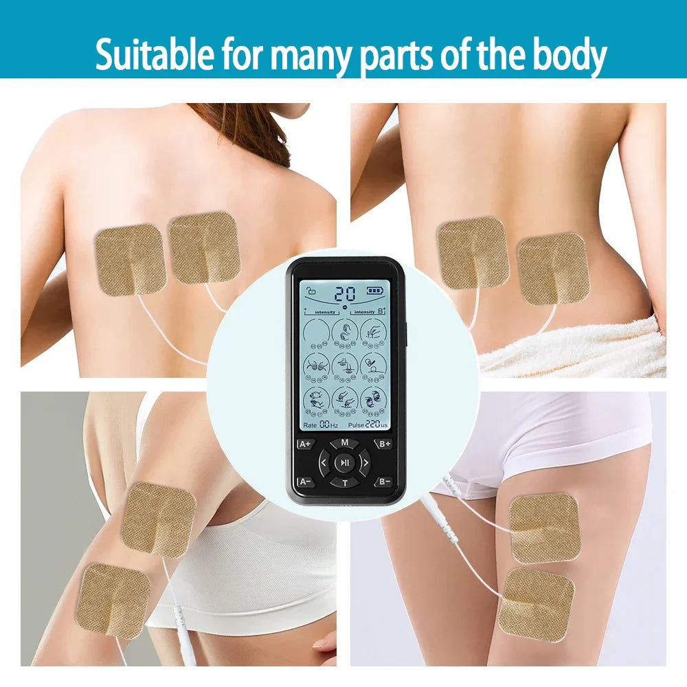 EMS Muscle Stimulator TENS Massager, 36 Modes, Acupuncture Body Massage, Pulse Therapy Slimming Machine