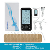 EMS Muscle Stimulator TENS Massager, 36 Modes, Acupuncture Body Massage, Pulse Therapy Slimming Machine