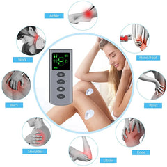 EMS Tens Machine 4 Modes, 9 Intensity Muscle Stimulator, Acupuncture Body Massage, Digital Therapy