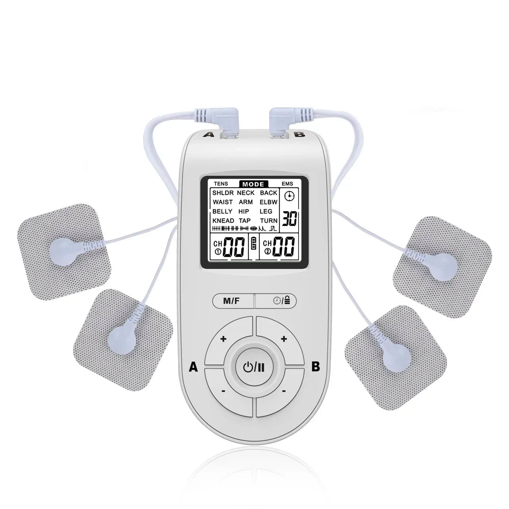 EMS TENS Machine, 40-Level 20-Mode Full Body Muscle Massager, Digital Physiotherapy Device