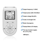 EMS TENS Machine, 40-Level 20-Mode Full Body Muscle Massager, Digital Physiotherapy Device