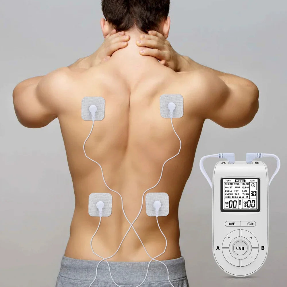 EMS TENS Machine, 40-Level 20-Mode Full Body Muscle Massager, Digital Physiotherapy Device