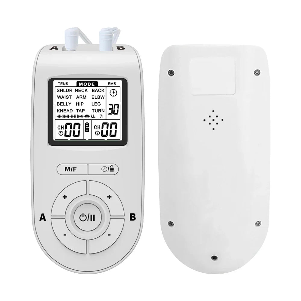 EMS TENS Machine, 40-Level 20-Mode Full Body Muscle Massager, Digital Physiotherapy Device