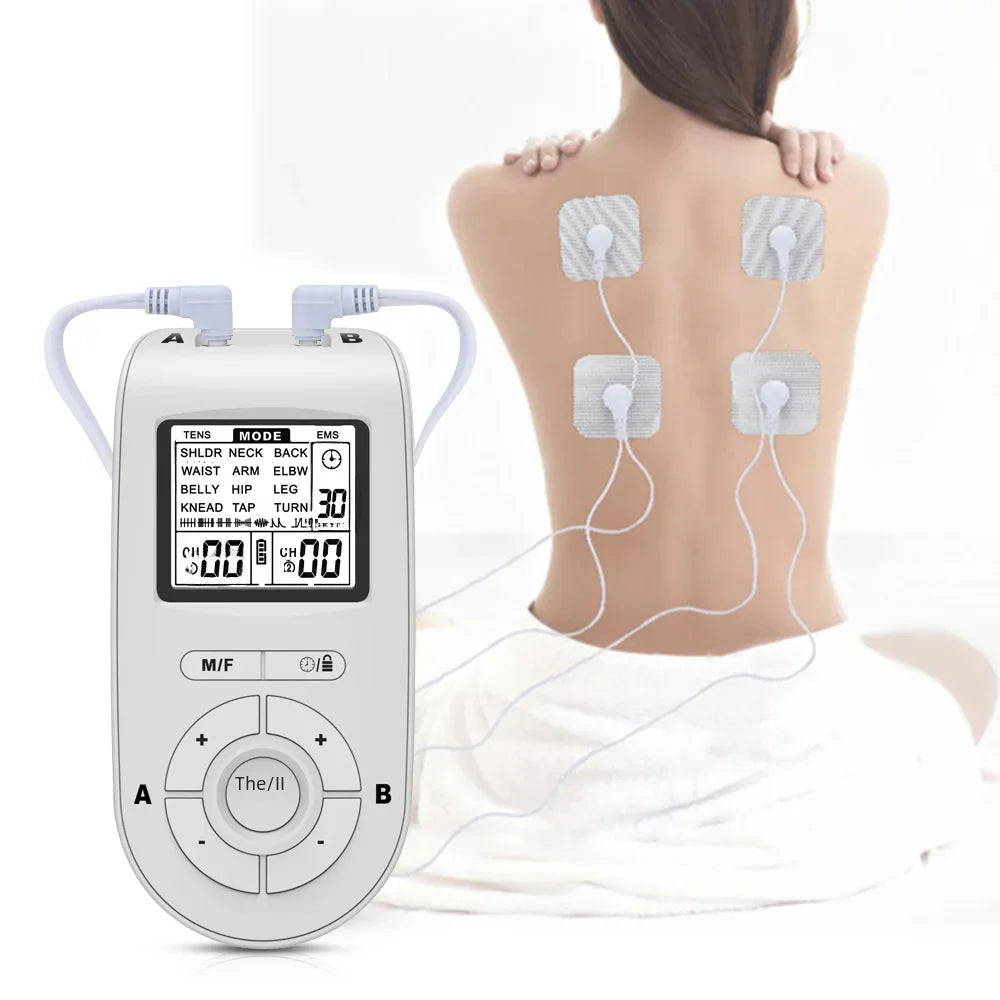 EMS TENS Machine, 40-Level 20-Mode Full Body Muscle Massager, Digital Physiotherapy Device