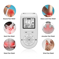 EMS TENS Muscle Stimulator, 24 Modes Physiotherapy Pulse Massager, Full Body Pain Relief Device