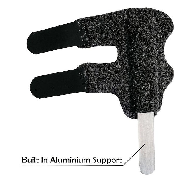 Adjustable Trigger Finger Splint Brace for Broken Finger Protection - Fits Index, Middle & Ring Finger
