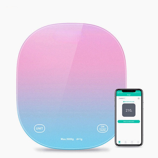 Bluetooth Smart Scale for Body Weight - Digital BMI Bathroom Scale