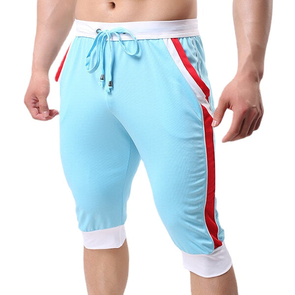 Men's PRO Fitness Jogger Running Sweatpants - Casual Drawstring Sports Shorts