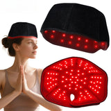 Red Light Therapy Hair Growth Cap, 660nm 850nm Infrared LED Hat with 10Hz 40Hz Pulse Modes for Hair Loss Treatment