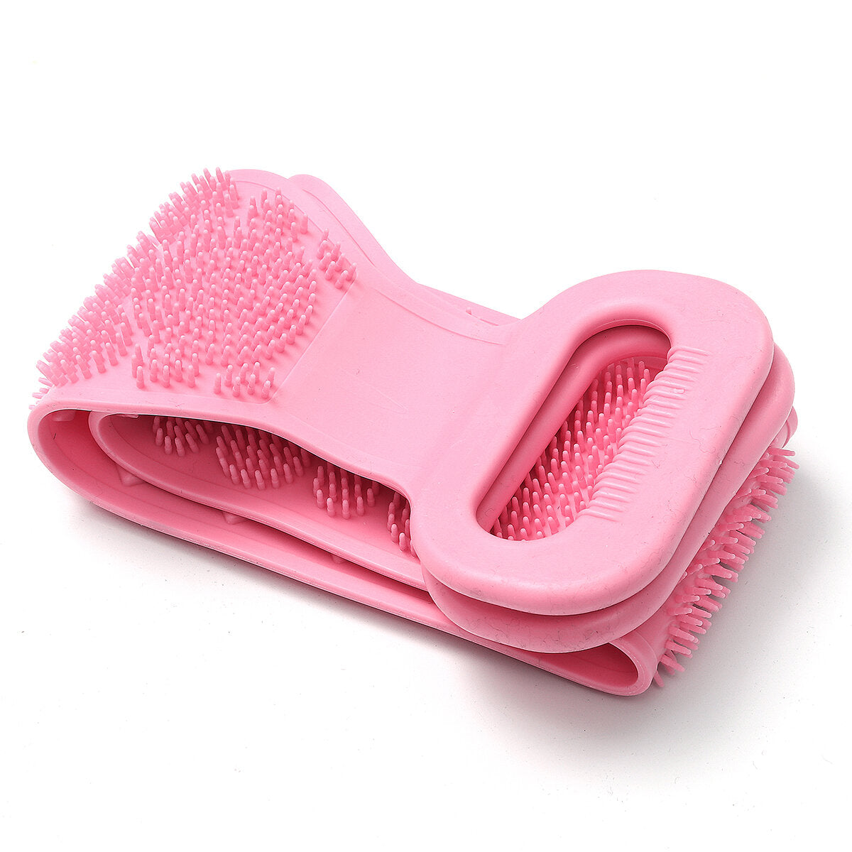 68cm Silicone Double-Sided Back Scrubber - Comfortable, Skin-Friendly Body Massager