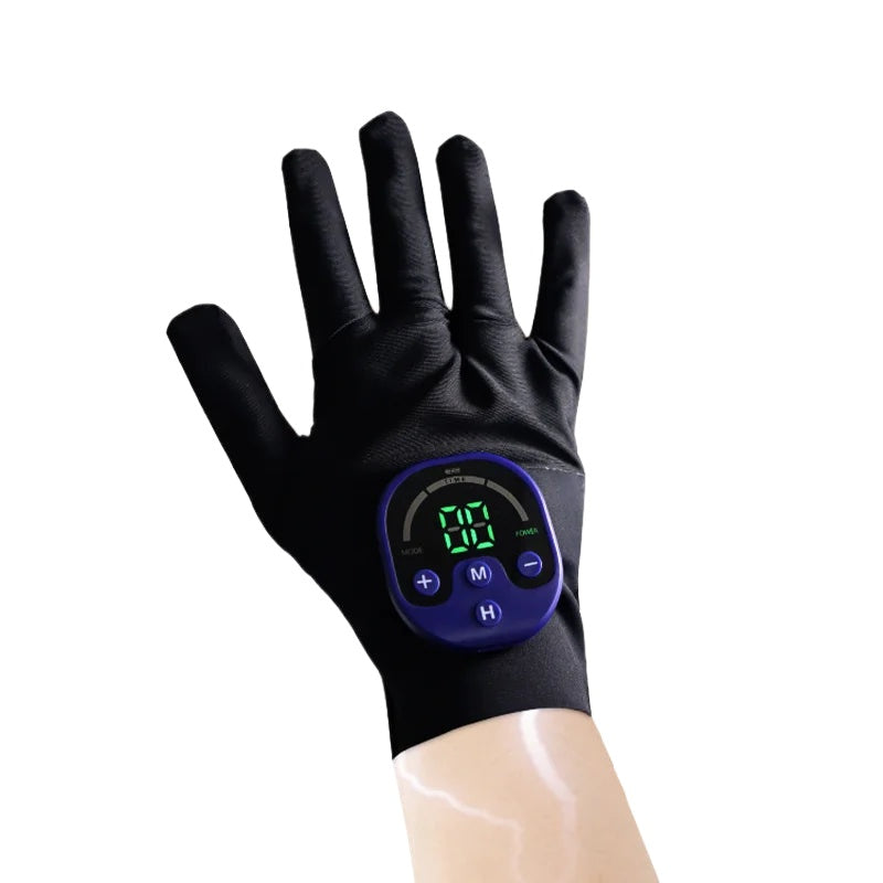 EMS Massage Gloves for Pain Relief, Muscle Recovery, and Improved Blood Circulation