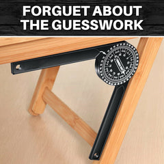 Best Aluminum Protractor for Woodworking & Miter Saw Angle Finder
