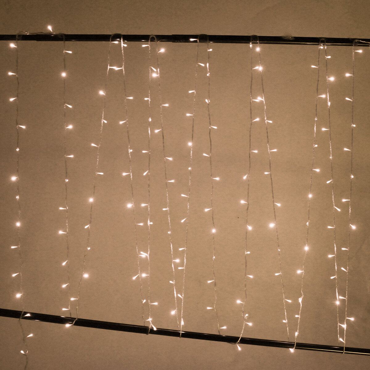 10M 100LED Window Curtain String Lights - White, Warm White, Colorful, Yellow, Blue - Holiday Christmas Decor