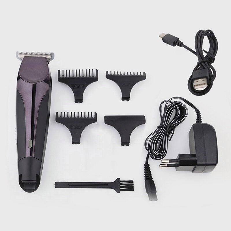 Rechargeable Electric Ball Head Shaver & Hair Clipper Trimmer for Men & Kids - Hairdressing Cutter