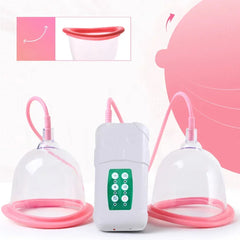 Electric Breast Enlargement Vacuum Pump with AB/CD Cups for Women, Body Massage and Butt Enhancement