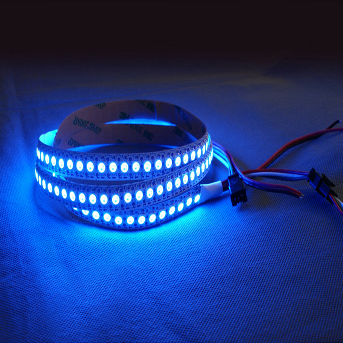 1m 144 LEDs 5050 RGB Addressable LED Strip Light, Non-Waterproof IP20, 3.2ft