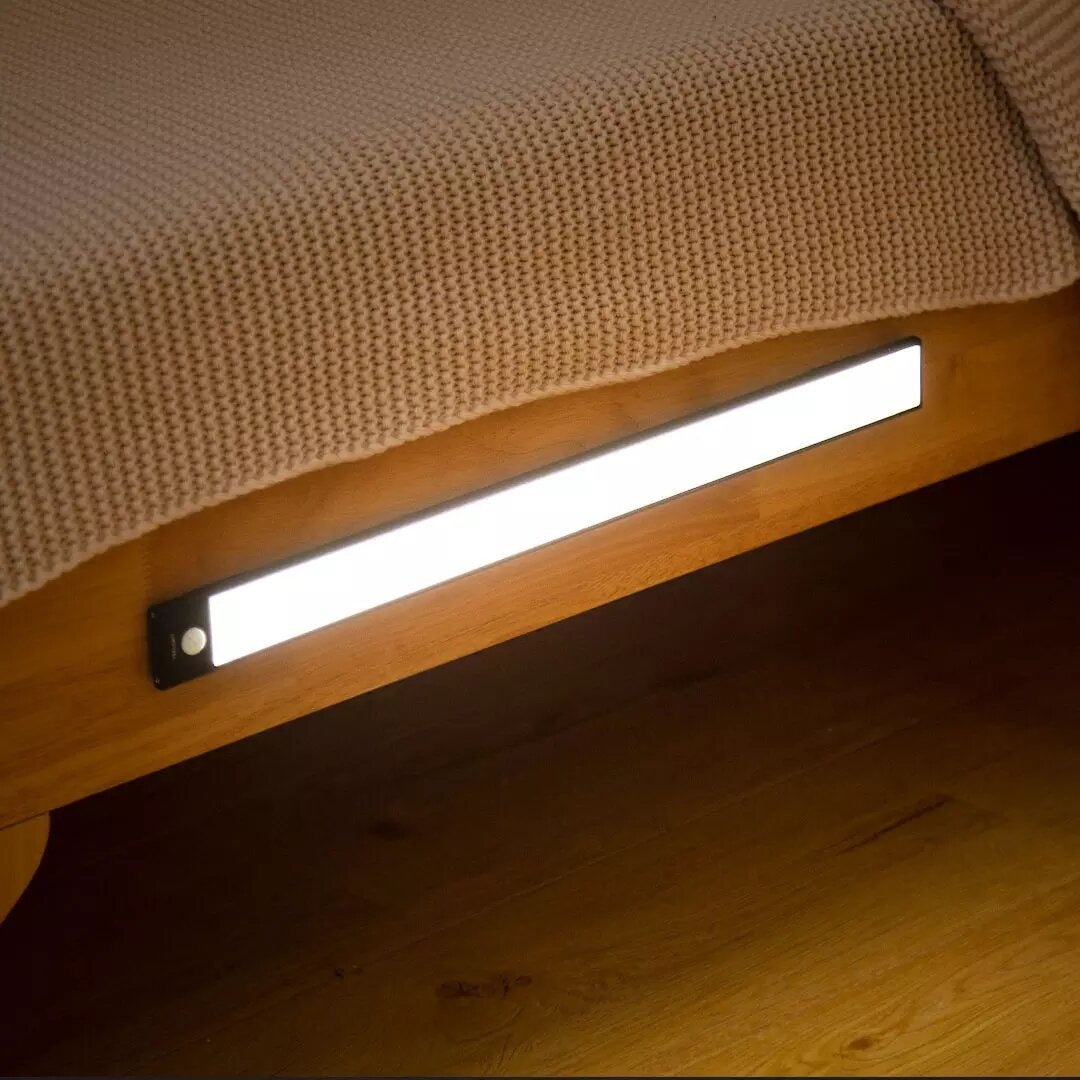 20/40/60cm Induction Cabinet Light with Human Body Sensor, 4000K USB, High Brightness, Ultra-Thin Smart Lamp