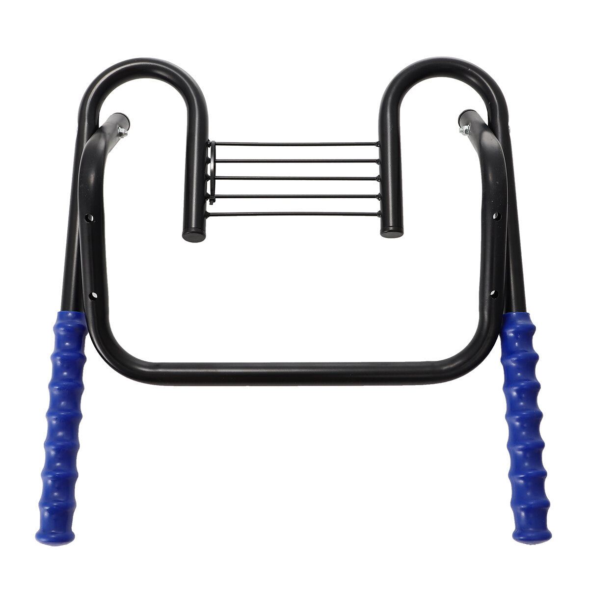 Heavy Duty 100KG Load-Bearing Foldable Wall Mount Bicycle Storage Rack with Rubber Hook