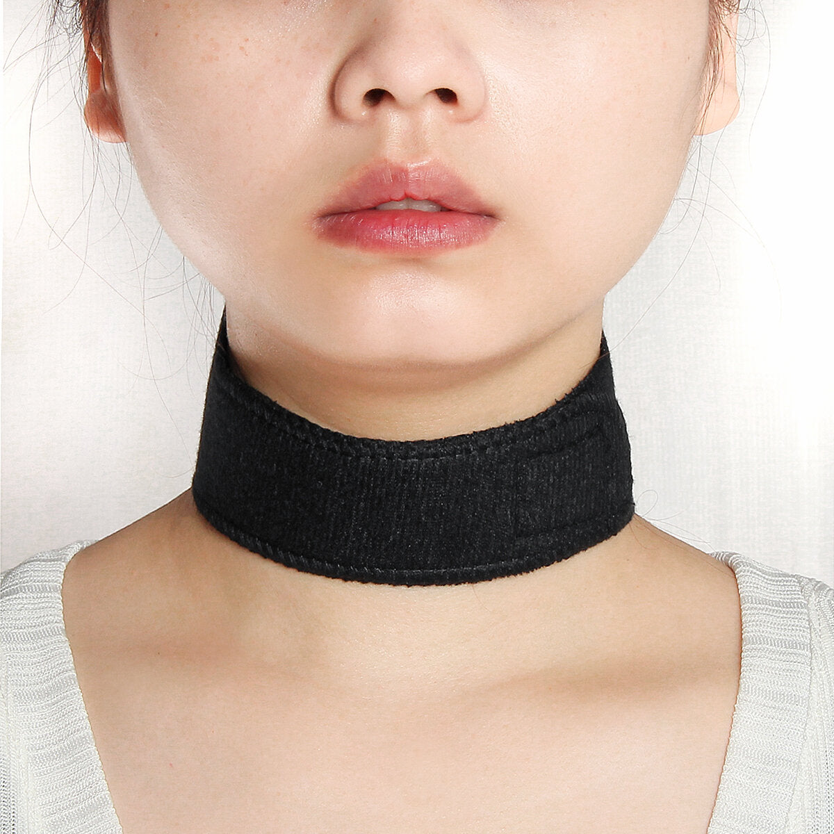 Self-Heating Magnetic Therapy Shoulder & Neck Belt with Tourmaline for Pain Relief Massage