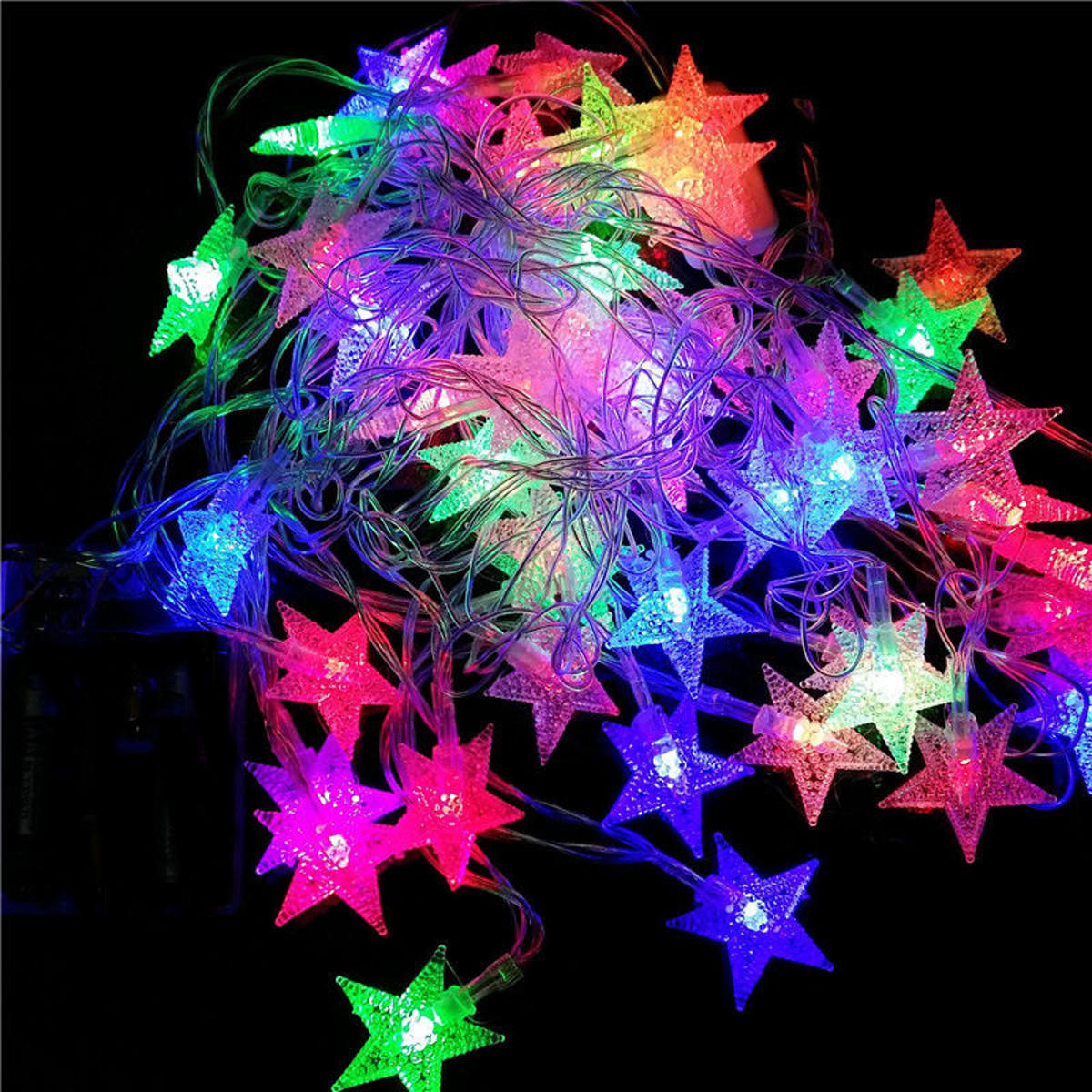 10M 100 LEDs 8 Modes Star Fairy String Lights for Indoor/Outdoor Wedding, Christmas, Party Decor