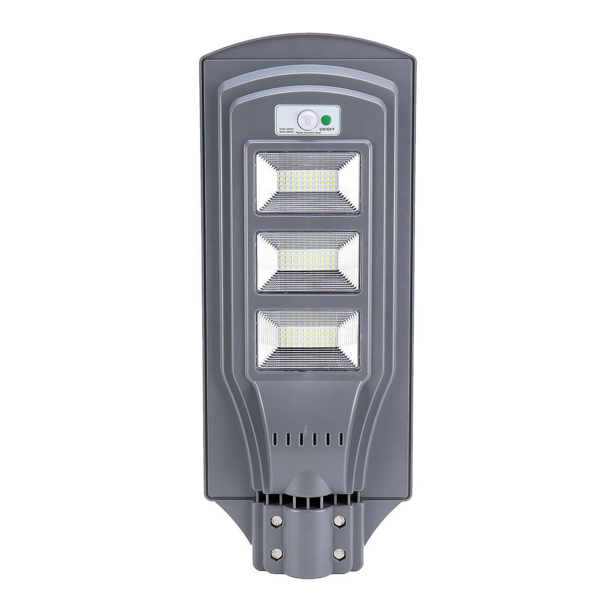 60W Waterproof PIR Motion Sensor Solar Street Light - Outdoor LED Wall Lights, Auto ON/OFF for Garden, Deck, Courtyard